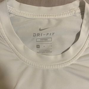 Nike Fitted Compression Shirt New Size M